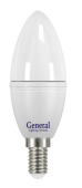Светодиодная лампа Свеча матовая GLDEN-CF 7Вт E27 2700К General