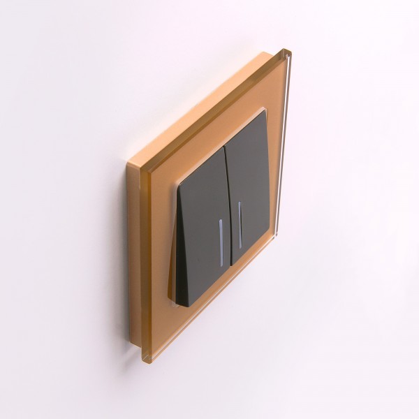 Рамка на 1 пост Werkel WL01-Frame-01 Favorit (бронзовый) - купить в Владивостоке